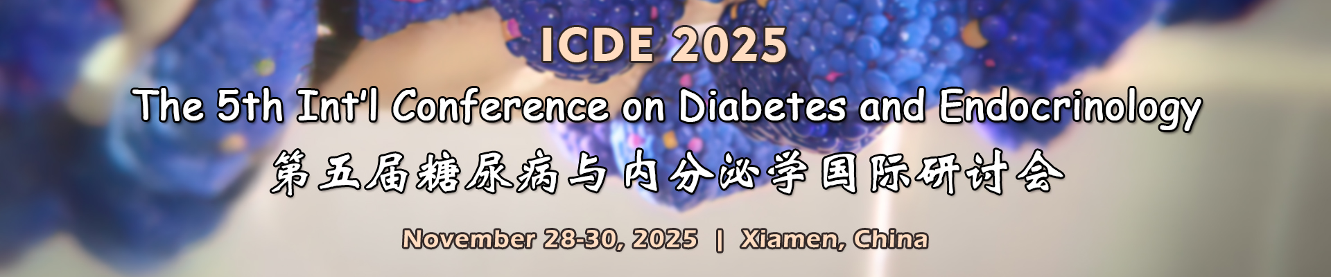 The 5th Int’l Conference on Diabetes and Endocrinology(ICDE 2025)